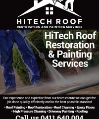 HiTech Roof Restoration and Painting Services