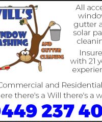 Will’s Window Washing and Gutter Cleaning