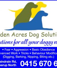 Golden Acres Dog Solutions