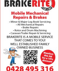 Brakerite Mobile Mechanical Services