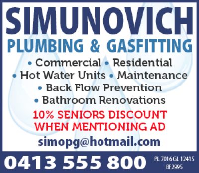 Simunovich Plumbing &#038; Gasfitting