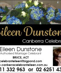 Eileen Dunstone – Canberra Celebrant