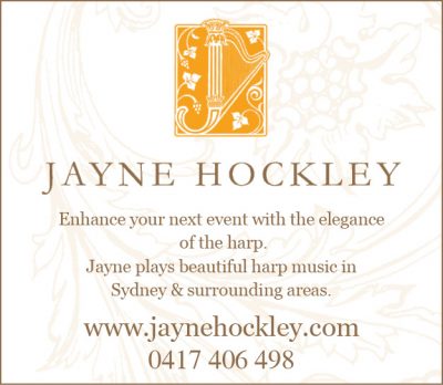 Jayne Hockley &#8211; Harp Player