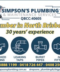 Simpson’s Plumbing & Maintenance Services