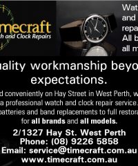 Timecraft Watch and Clock Repairs