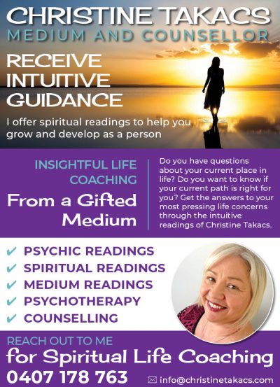 Christine Takacs &#8211; Counselling, Psychotherapy and Spiritual Services