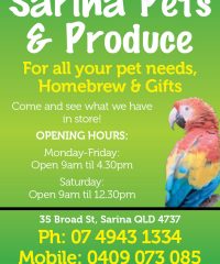 Sarina Pets & Produce